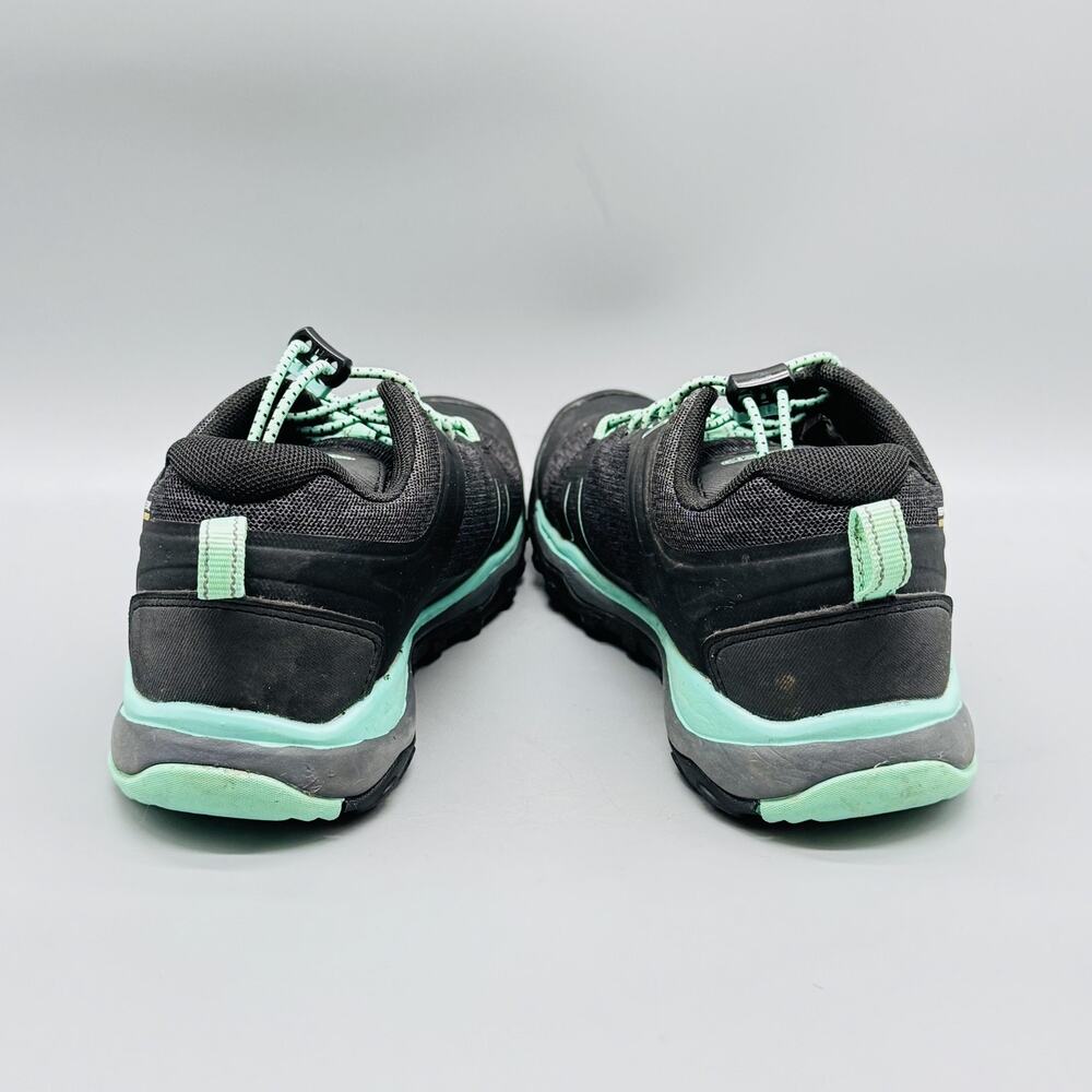 KEEN Shoes Womens 6 Black Mint Waterproof Trail Hiking Low Top Athletic Sneakers - Picture 6 of 10